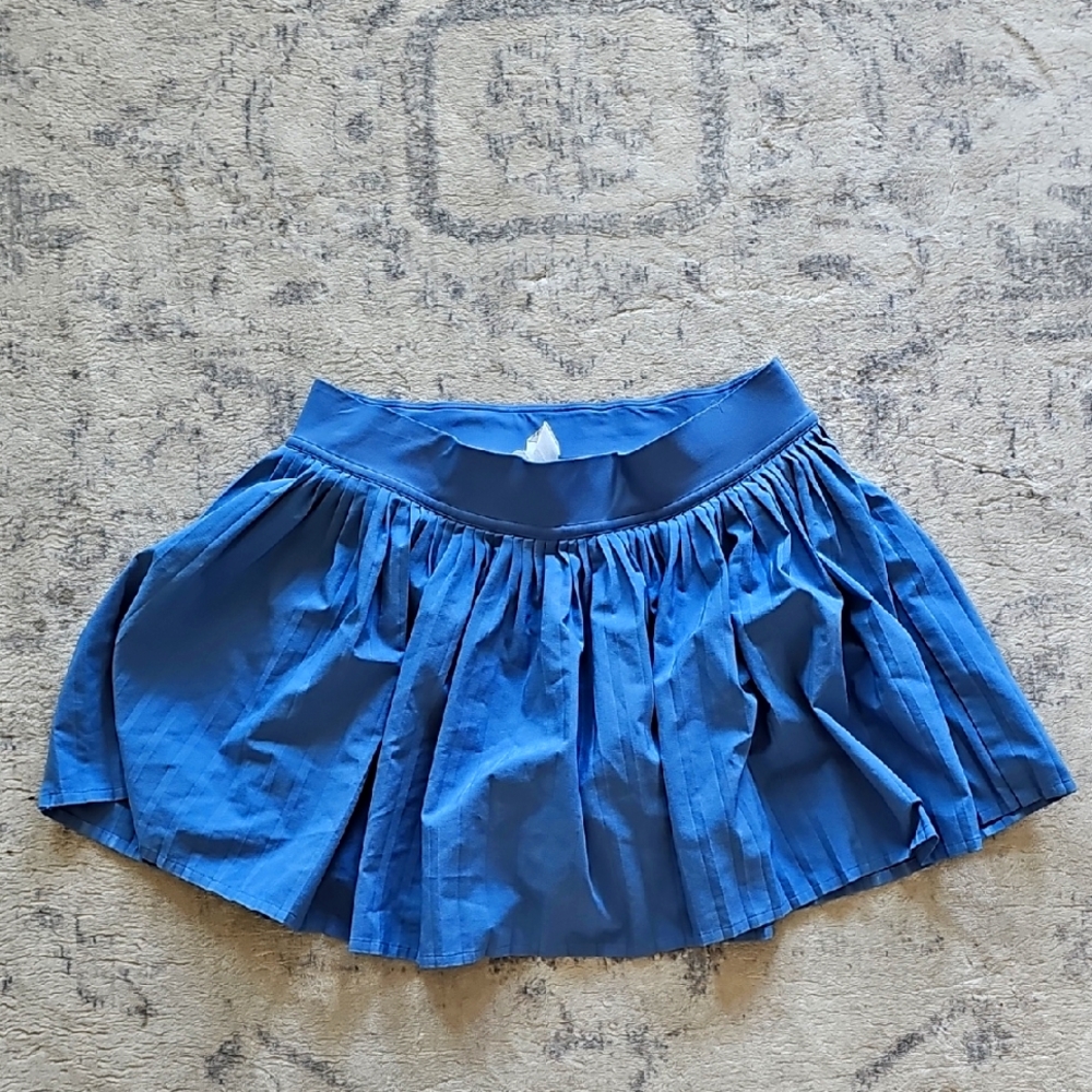 Lululemon Athletica Blue Bubble Mini Skirt